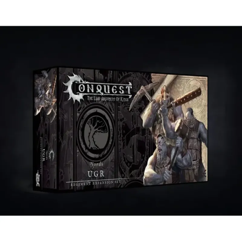 Miniature<Conquest, Nords - Ugr (PBW4404) LTG CONQ-10801 - Miniature Marvels: Airplane Models & Painted Dice