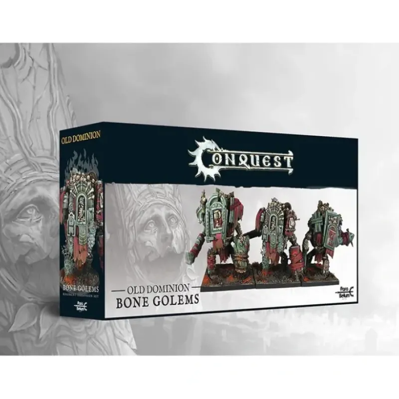 Miniature<Conquest, Old Dominion - Bone Golems (PBOD301) LTG CONQ-13512 - Miniature Marvels: Airplane Models & Painted Dice