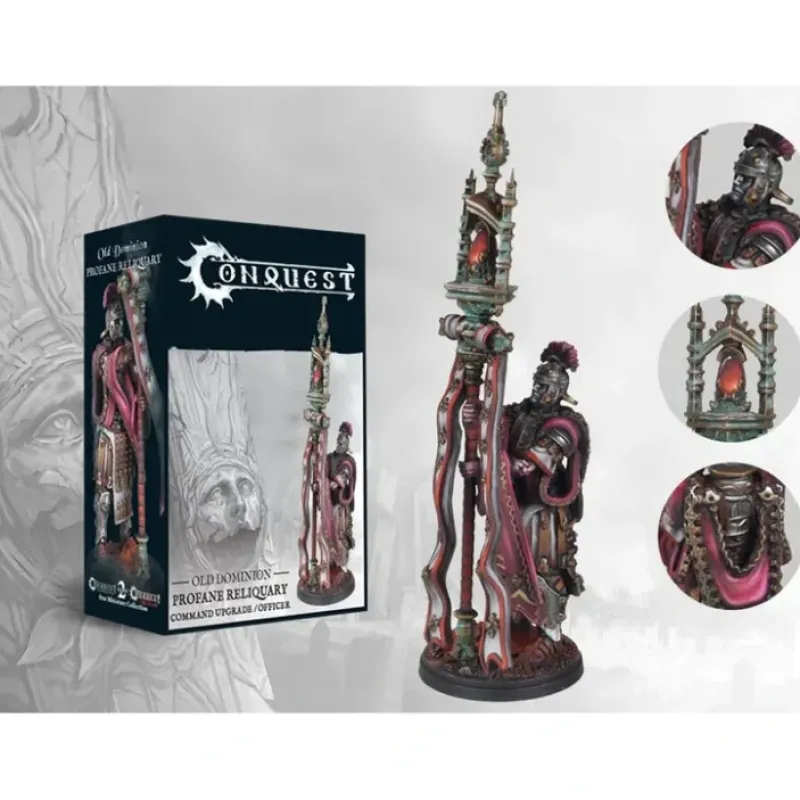 Miniature<Conquest, Old Dominion - Profane Reliquary (Command Upgrade) (PBOD706) LTG CONQ-14038 - Miniature Marvels: Airplane Models & Painted Dice