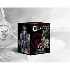 Miniature<Conquest, Spires - Army Support Packs Wave 3 (PBW8028) LTG CONQ-13246 - Miniature Marvels: Airplane Models & Painted Dice