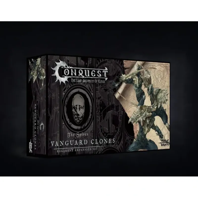 Miniature<Conquest, Spires - Vanguard Clones (PBW1115) LTG CONQ-10573 - Miniature Marvels: Airplane Models & Painted Dice