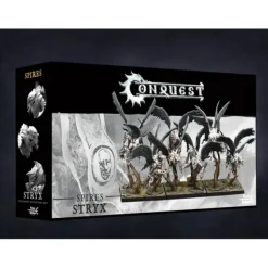Miniature<Conquest, Spires- Stryx (PBW1120) LTG CONQ-12812 - Miniature Marvels: Airplane Models & Painted Dice
