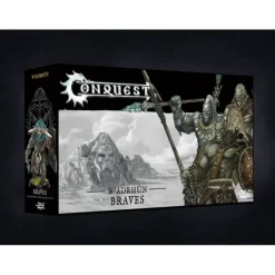 Miniature<Conquest, W'adrhun - Braves (PBW9002) LTG CONQ-12256 - Miniature Marvels: Airplane Models & Painted Dice