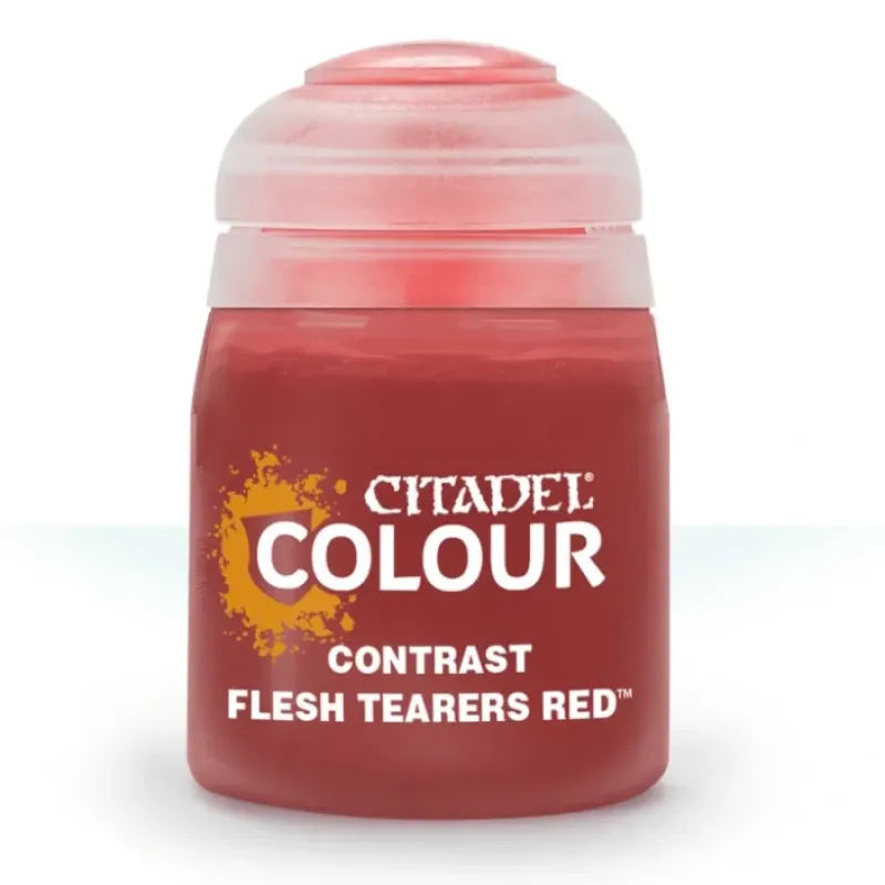 Paint<CONTRAST: FLESH TEARERS RED (18M - Miniature Marvels: Airplane Models & Painted Dice