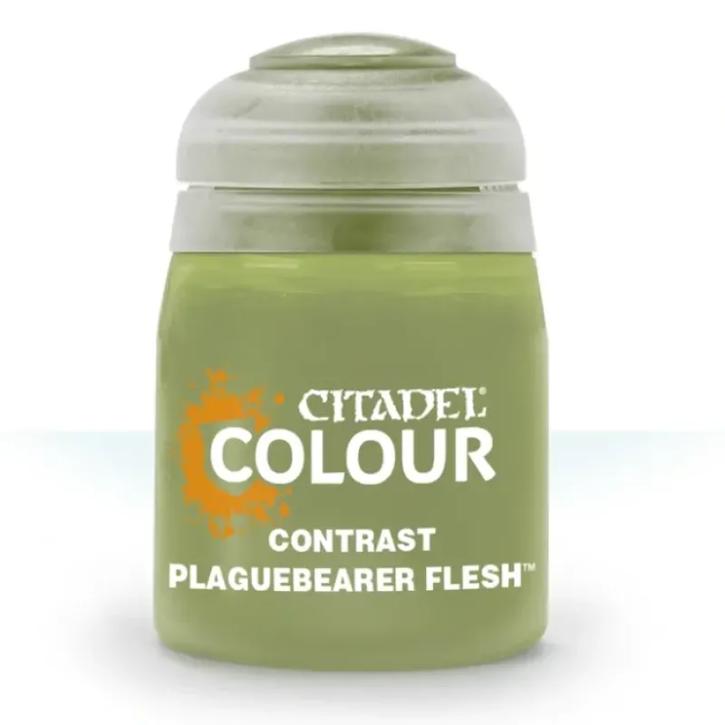 Paint<CONTRAST: PLAGUEBEARER FLESH (1 - Miniature Marvels: Airplane Models & Painted Dice