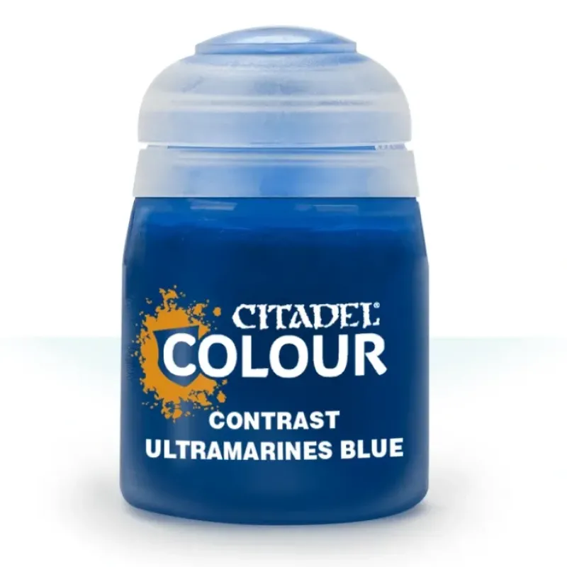 Paint<CONTRAST: ULTRAMARINES BLUE (18M - Miniature Marvels: Airplane Models & Painted Dice