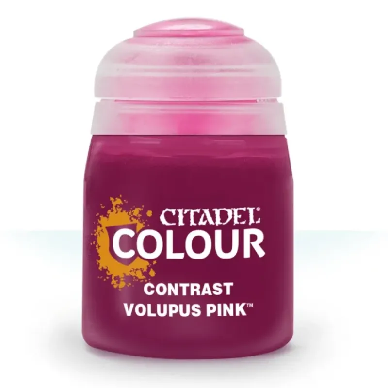 Paint<CONTRAST: VOLUPUS PINK (18ML) - Miniature Marvels: Airplane Models & Painted Dice
