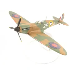 Airplane Model*Corgi 49001 1:72 Supermarine Spitfire Mk II RAF No.74 Sqn, Adolf "Sailor" Malan, RAF Hornchurch, England, Battle of Briatin, July 10th 1940 - Miniature Marvels: Airplane Models & Painted Dice