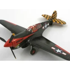 Airplane Model*Corgi A35214 1:72 Curtiss P-40F Warhawk USAAF 325th FG Checkertails, "Stud", Robert Baseler - Miniature Marvels: Airplane Models & Painted Dice
