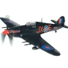Airplane Model*Corgi A39701 Hawker Hurricane Mk II RAF No.1 Sqn, BE581 "Night Reaper", Karel Kuttelwascher, RAF Tangmere, England, April 1942 - Miniature Marvels: Airplane Models & Painted Dice