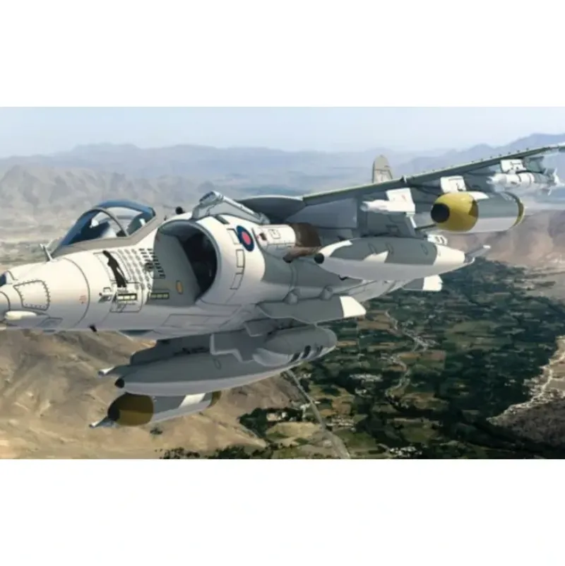 Airplane Model*Corgi AA29301 1:48 BAE Harrier GR7A RAF No.1 Operation Herrick - Miniature Marvels: Airplane Models & Painted Dice