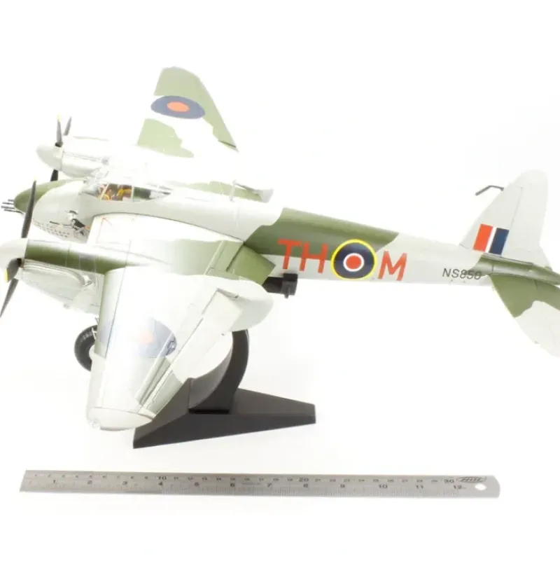 Airplane Model*Corgi AA34605 1:32 De Havilland Mosquito FB.Mk VI RCAF No.418 Sqn , Black Rufe, Robert Kipp, RAF Holmsley South, England, June 1944 - Miniature Marvels: Airplane Models & Painted Dice