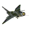 Airplane Model*Corgi AA28403 1:48 English Electric Lightning F.Mk 6 RAF No.11 Sqn, XS904, RAF Binbrook, England, August 1987 - Miniature Marvels: Airplane Models & Painted Dice