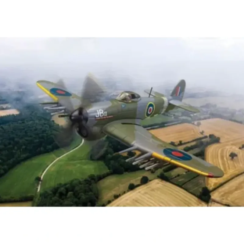 Airplane Model*Corgi AA36514 1:72 Hawker Typhoon IB, 'JB II', John R Baldwin - Miniature Marvels: Airplane Models & Painted Dice