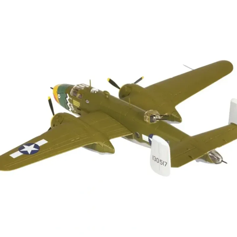 Airplane Model*Corgi AA35308 1:72 North American B-25D Mitchell "Crabb 2nd" - Miniature Marvels: Airplane Models & Painted Dice