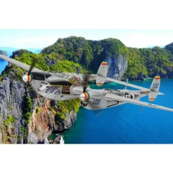 Airplane Model*Corgi AA36617 1:72 P-38L "Putt Putt Maru" - Miniature Marvels: Airplane Models & Painted Dice