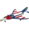 Airplane Model*Corgi AA33206 1:72 US Navy F-4J Phantom II USN VX-4 Evaluators US Bicentennial 1976 - Miniature Marvels: Airplane Models & Painted Dice