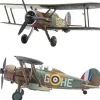 Airplane Model*Corgi AA36201 Gloster Gladiator Mk II RAF No.263 Sqn - Miniature Marvels: Airplane Models & Painted Dice