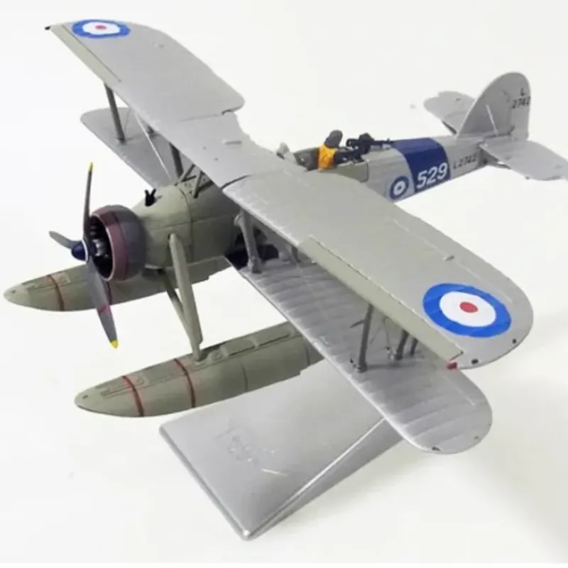 Airplane Model*Corgi AA36310A 1:72 Fairey Swordfish Mk I RNFAA No.801 NAS, HMS Courageous, 1937 - Miniature Marvels: Airplane Models & Painted Dice