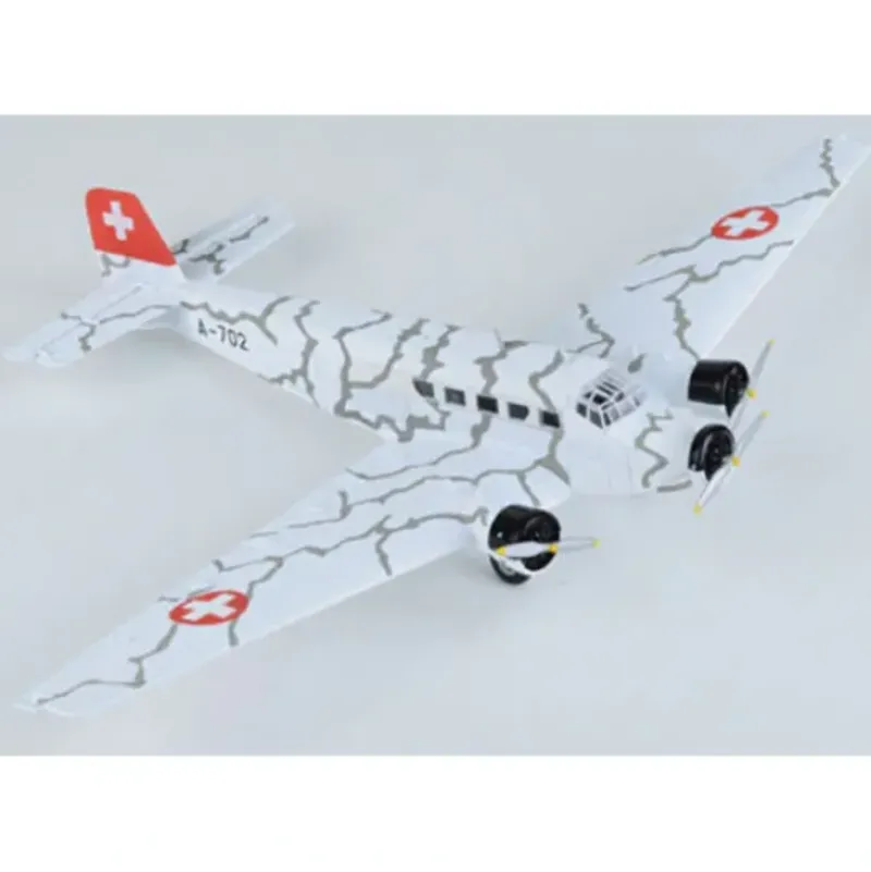 Airplane Model*Corgi/Arwico CP36902 1:72 Junkers Ju 52 Swiss Air Force, A-702, Switzerland - Miniature Marvels: Airplane Models & Painted Dice