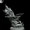 Miniature<Corrupted Fiend Charging - Miniature Marvels: Airplane Models & Painted Dice