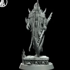 Miniature<Corrupted Fiend Idle - Miniature Marvels: Airplane Models & Painted Dice