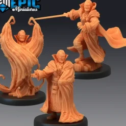 Miniature<Count Dracula - Miniature Marvels: Airplane Models & Painted Dice
