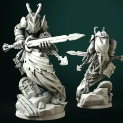 Miniature<Covenant of Death Wraith 32mm - Miniature Marvels: Airplane Models & Painted Dice