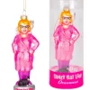 Egpull<Crazy Cat Lady Ornament - Christmas Art Hand-Blown Glass Decor Archie McPhee - Miniature Marvels: Airplane Models & Painted Dice