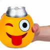 Egpull<CRAZY WINKING EMOJI - Drink Can Bottle Beer Soda Cooler Foam Cooler - BigMouth - Miniature Marvels: Airplane Models & Painted Dice