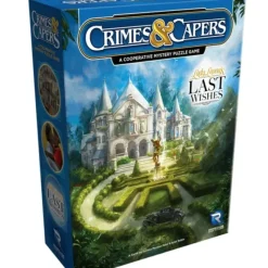 Board Game<Crimes & Capers: Lady Leona's Last Wishes RGS 02235 - Miniature Marvels: Airplane Models & Painted Dice