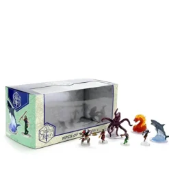 Miniature*Critical Role: NPCs of Tal'Dorei (Set 1) WZK 74259 - Miniature Marvels: Airplane Models & Painted Dice