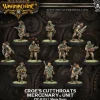 Miniature<Croes Cutthroats: Mercenaries - Unit PIP 41123 - Miniature Marvels: Airplane Models & Painted Dice