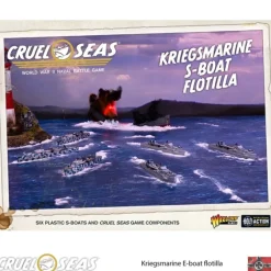 Shop All*Cruel Seas - Kriegsmarine: E-Boat Flotilla - Miniature Marvels: Airplane Models & Painted Dice