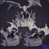 Miniature<Cursed Bats Bundle - Miniature Marvels: Airplane Models & Painted Dice