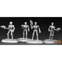 Miniature*Cyber-Reavers (4): Chronoscope RPR 50097 - Miniature Marvels: Airplane Models & Painted Dice