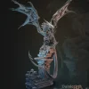 Miniature<Dainivrirh, Destroyer of Life - Miniature Marvels: Airplane Models & Painted Dice