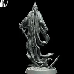 Miniature<Damned Spirit Idle - Miniature Marvels: Airplane Models & Painted Dice