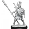 Miniature<D&D Frameworks: W01 - Human Fighter Female WZK 75025 - Miniature Marvels: Airplane Models & Painted Dice