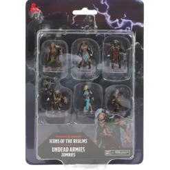 Miniature<D&D Icons of the Realms: Undead Armies Zombies WZK 96208 - Miniature Marvels: Airplane Models & Painted Dice
