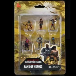 Miniature<D&D Icons of the Realms: Voices of the Realms Band of Heroes WZK 96221 - Miniature Marvels: Airplane Models & Painted Dice