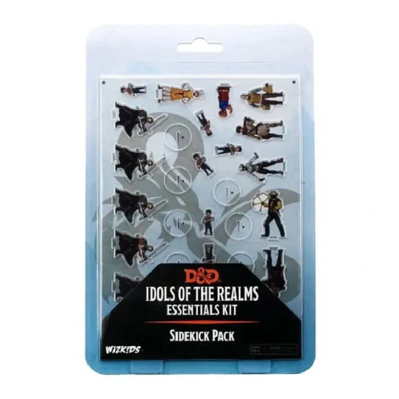 Miniature<D&D Idols of the Realms: Essentials 2D Miniatures - Sidekick Pack WZK 94503 - Miniature Marvels: Airplane Models & Painted Dice