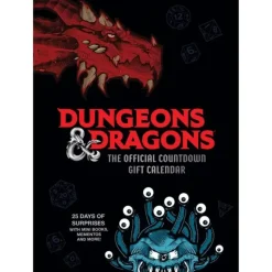 Dice<D&D: Official Countdown Gift Calendar - Miniature Marvels: Airplane Models & Painted Dice