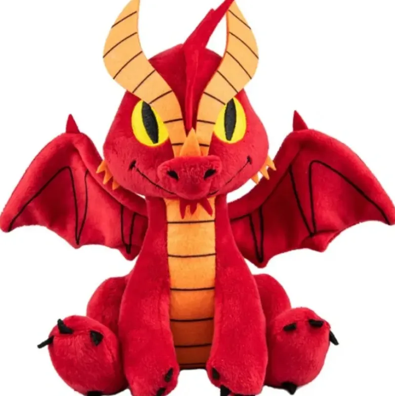 Shop All*D&D: Red Dragon Phunny Plush - Miniature Marvels: Airplane Models & Painted Dice