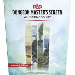 Role-playing Game<D&D RPG: Dungeon Master's Screen - Wilderness Kit WOC C91850000 - Miniature Marvels: Airplane Models & Painted Dice