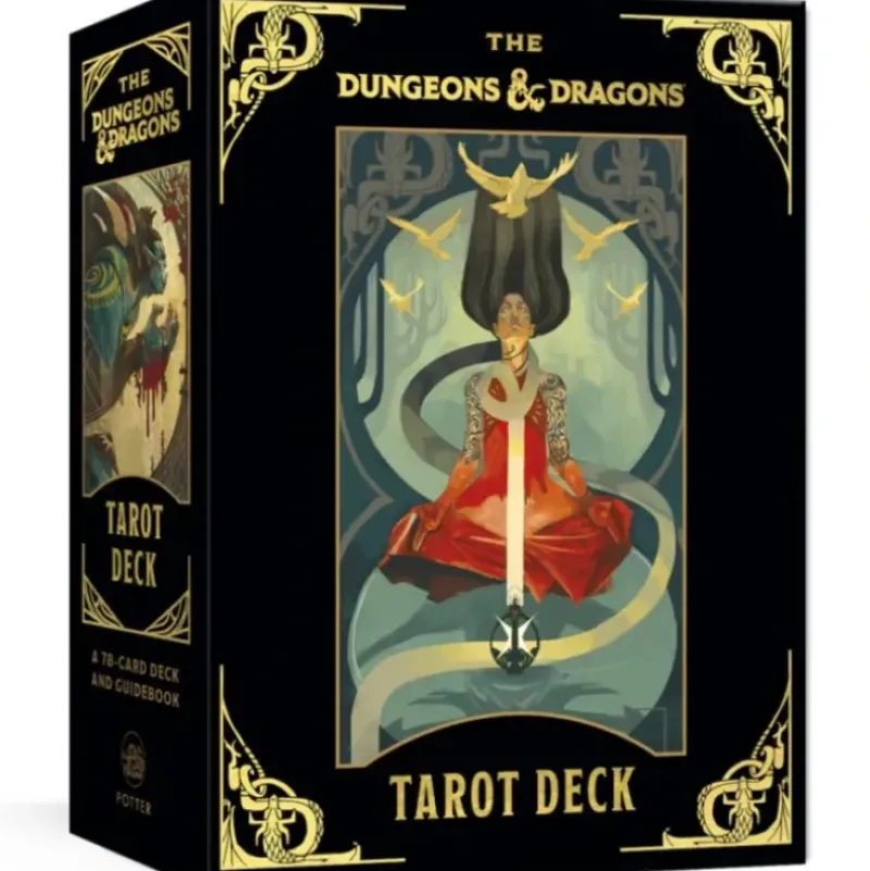 Shop All*D&D: The Dungeons & Dragons Tarot Deck - Miniature Marvels: Airplane Models & Painted Dice