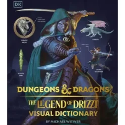 Shop All*D&D: The Legend of Drizzt Visual Dictionary - Miniature Marvels: Airplane Models & Painted Dice