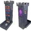 Shop All*Dark Castle Dice Tower Turn Tracker DKGY - Miniature Marvels: Airplane Models & Painted Dice