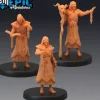 Miniature<Dark Cultist - Miniature Marvels: Airplane Models & Painted Dice