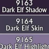 Paint<Dark Elf Skin: MSP Triads RPR 09755 - Miniature Marvels: Airplane Models & Painted Dice